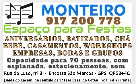 Salão de festas"Monteiro"